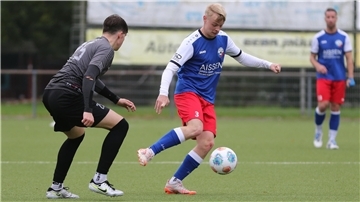 Fußballspiel des 1. FC Nordenham