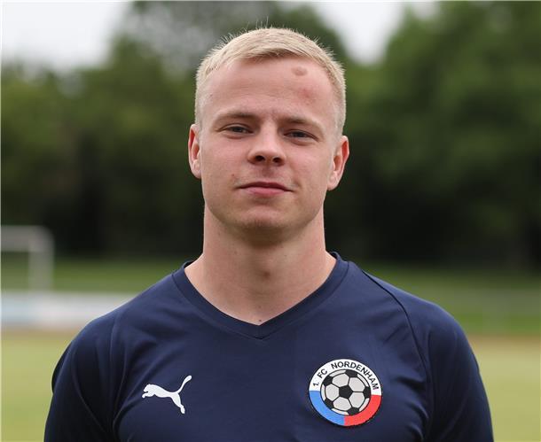 Felix Hohn vom Fußball-Kreisligisten 1. FC Nordenham