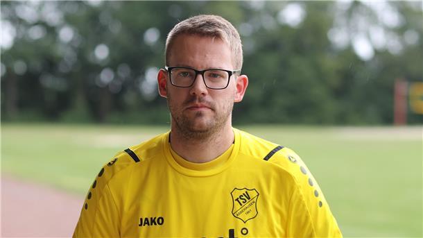 Jannik Buller vom TSV Abbehausen II in der 1. Fußball-Kreisklasse