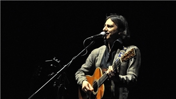 Mit Liedern voller Poesie war der italienische Liedermacher Pippo Pollina jetzt im Braker Centraltheater zu hören.