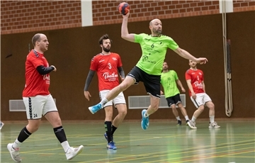 Malte Clari von der HSG Unterweser in der Handball-Regionsliga
