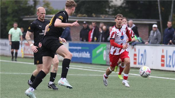 Fußballspiel des SV Brake mit Mattes Oltmanns