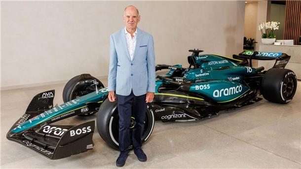 Supercoup mit dem Superhirn: Aston Martin „Team der Zukunft“ Mit Newey will Aston Martin zum Weltmeister-Team werden.