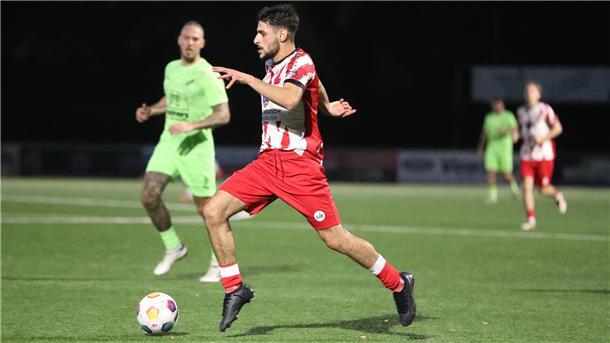 Fußballspiel des SV Brake