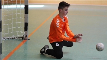 Handball-Torhüter Felix Beyer von der HSG Unterweser