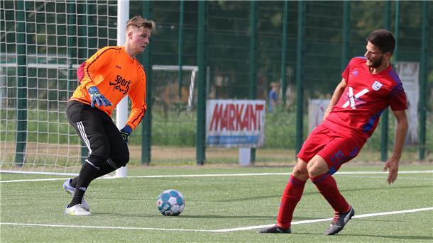 Luca Priebe ist Torwart des TSV Abbehausen