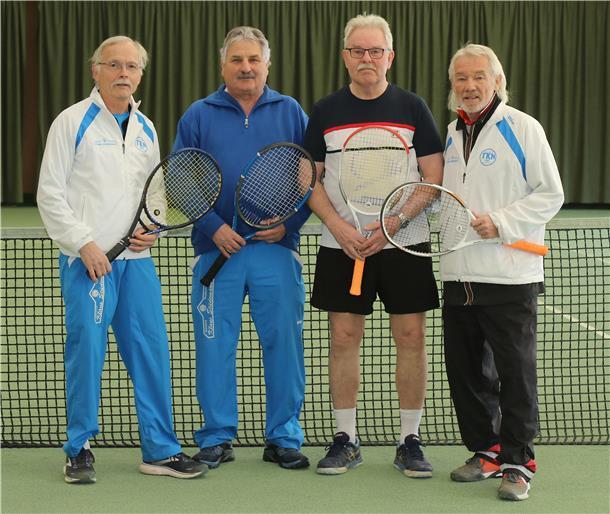 Heinrich Schütte, Karl Brandau, Reiner Indorf und Bernd Markowsky