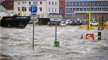 Mit wie viel Wucht kommt das Wasser?