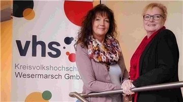 Mitglieder des Teams der Kreisvolkshochschule Wesermarsch.