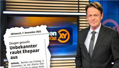 „Aktenzeichen XY... ungelöst“ in Uthlede: Zeugen nach schwerem Raub gesucht Moderator Rudi Cerne präsentiert bei der Fernseh-Sendung „Aktenzeichen XY... ungelöst“ am Mittwoch, 3. Juli, auch einen  Fall aus Uthlede.