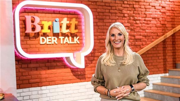 Talkmasterin Britt: Mir liegen Krawall-Sendungen nicht mehr Moderatorin Britt Hagedorn in der Kulisse ihrer Sendung „Britt - Der Talk“.