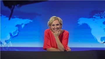 Moderatorin Caren Miosga könnte im Ersten auf Anne Will folgen.