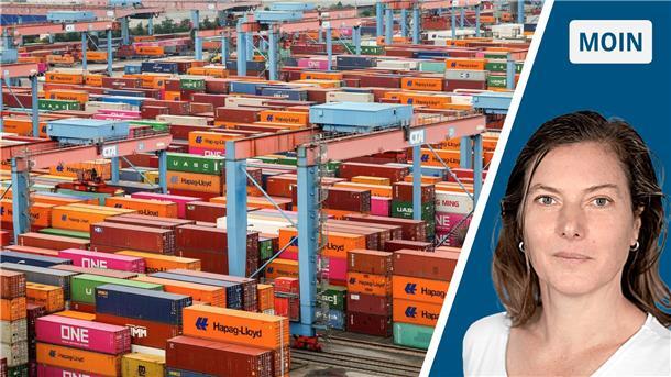 Container und Porträt