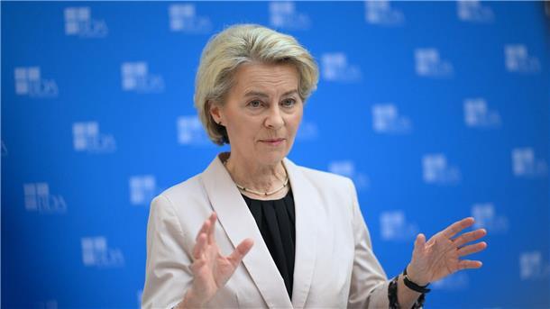 Von der Leyen: EU muss Gang höherschalten „Müssen schneller, digitaler, sauberer werden“: Ursula von der Leyen.