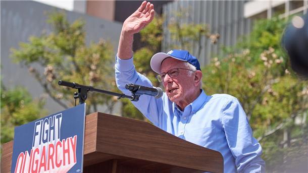 Musk bekam ausgerechnet vom notorisch linken Senator Bernie Sanders Applaus. (Archivbild)