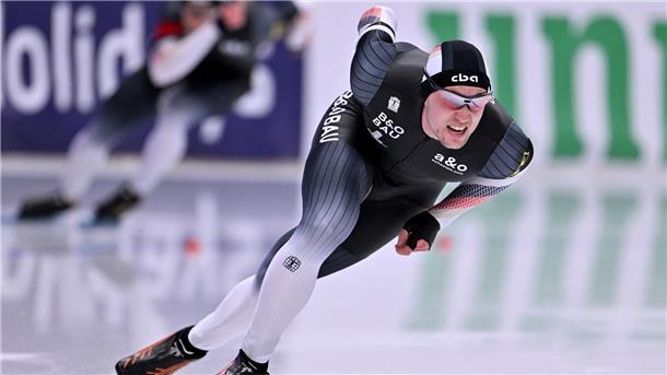 Erste Eisschnelllauf-Weltcups ohne Sprint-Meister Dombek Muss wegen einer Muskelverletzung auf die ersten beiden Saison-Weltcups verzichten: Hendrik Dombek.