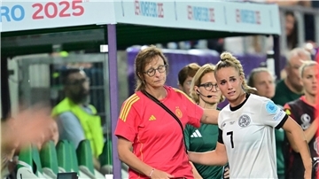 Musste noch vor der Pause raus: Kapitänin Giulia Gwinn.