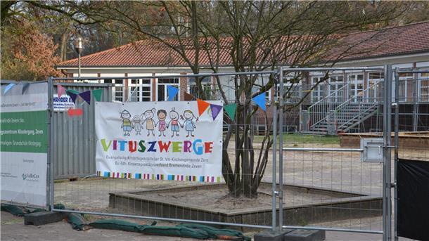 Die Kita Vituszwerge in der ehemaligen Grundschule Klostergang in Zeven.