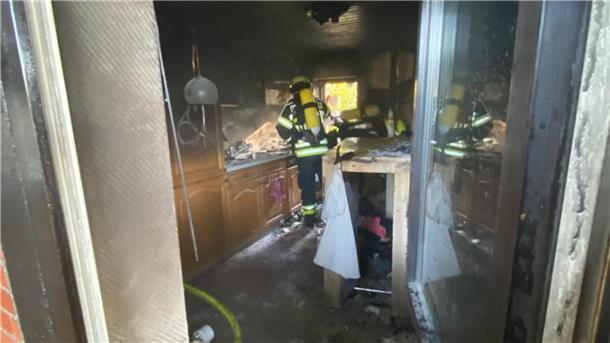 Wollingst Küchenbrand