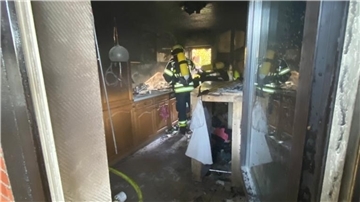 Wollingst Küchenbrand