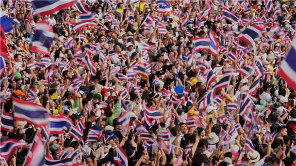 Nach dem geleakten Telefonat war es in Thailand zu Protesten gegen die Ministerpräsidentin gekommen.