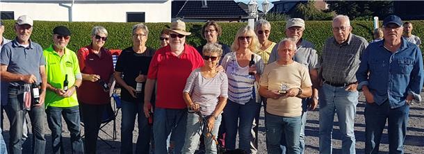 Alle Geehrten nach den Boule-Open in Nordenham