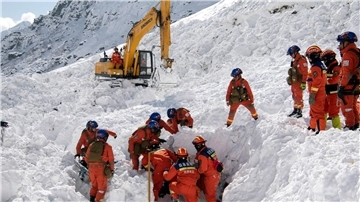 Nach einem Lawinenabgang in Nyingchi in der Autonomen Region Tibet soll die Suche nach Überlebenden beendet worden sein.