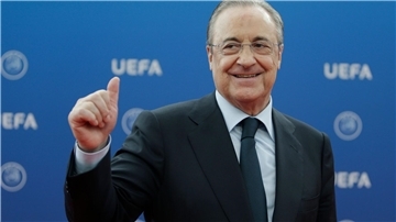Erfolg für Superliga vor Gericht - Real will Schadensersatz Nach einem weiteren juristischen Erfolg im Streit mit der UEFA um die Super League will Real Madrid unter Club-Präsident Florentino Perez Schadensersatz geltend machen.