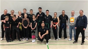 Kickboxer des Kickbox-Teams Rodenkirchen