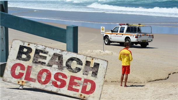 Australien: Strände nach möglicher Hai-Attacke geschlossen Nachdem ein Junge von einem Hai gebissen wurde, sind mehrere Strände an der Westküste Australiens geschlossen worden (Archivbild).