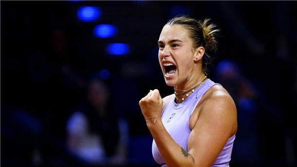 Sabalenka hat gegen Ostapenko Chance auf Stuttgart-Titel Nächste Chance: Aryna Sabalenka will in ihrem vierten Endspiel in Stuttgart endlich den Titelgewinn feiern.