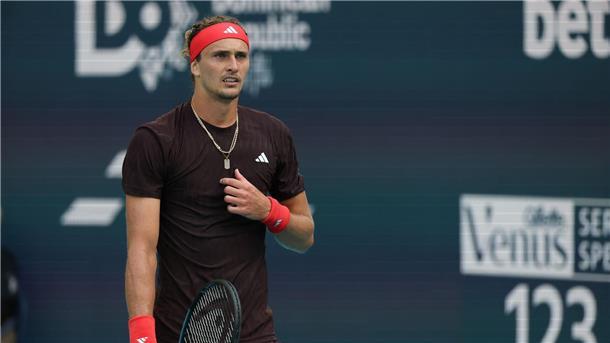 Zverev-Krise setzt sich fort: Auch in Miami früh raus Nächster Rückschlag: Auch in Miami ist für Alexander Zverev vorzeitig Schluss.