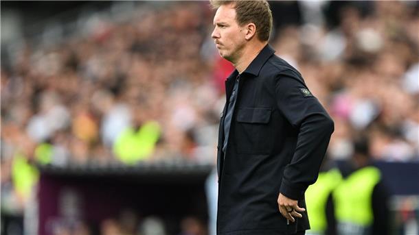 Nagelsmann schimpft: Regelverstoß vom Schiedsrichter Nagelsmann sah die nächste Niederlage seines Teams.