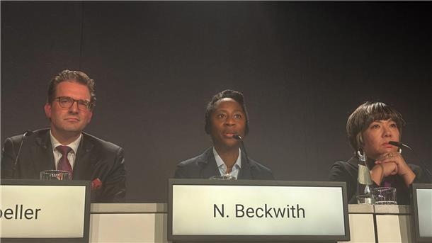Naomi Beckwith ist die stellvertretende Direktorin und Chefkuratorin des New Yorker Solomon R. Guggenheim Museums.