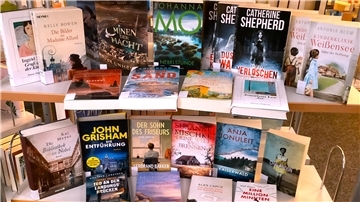 Sortiment von Büchern