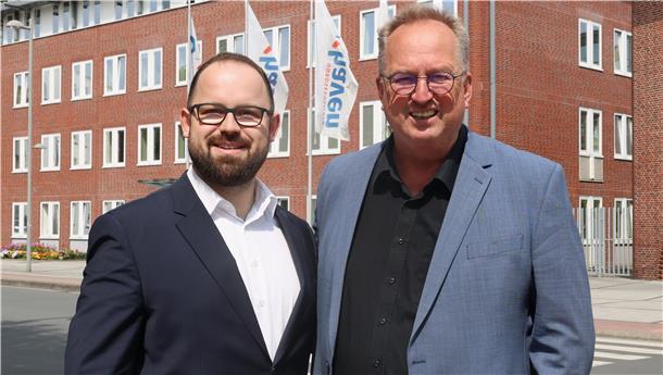 Tim Wozniak und Uwe Santjer