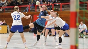 Frauenhandballspiel der HSG Unterweser gegen MTV Tostedt