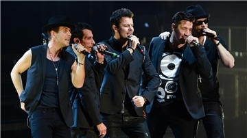 New Kids On The Block 2014  in der Frankfurter Jahrhunderthalle.