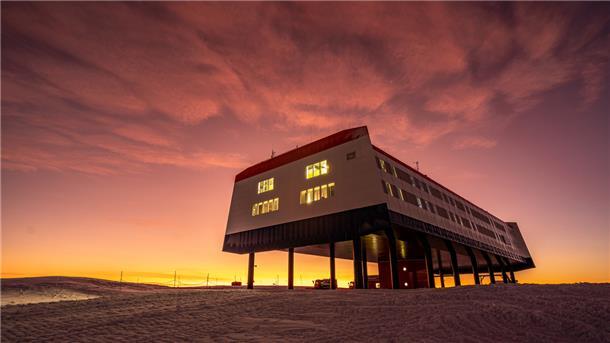 Forschungsstation Neumayer in der Antarktis