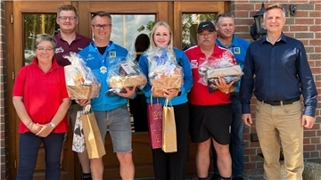 Sabine Poerschke, Timo Nimptsch, Dirk Schomaker, Mareile Folkens, Hartmut Albers, Frank Gökemeyer und Ralf van Norden