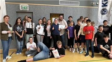Nicht nur für die Schüler war das Turnier ein Gewinn, auch deren Paten profitierten davon.