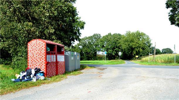 Energie- und Wasserbedarf in der Gemeinde Loxstedt ist gestiegen Altkleidercontainer