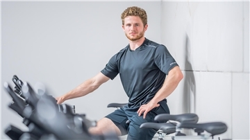 Nico Appendino ist zwar nur 1,71 Meter groß, aber ein Kraftpaket.