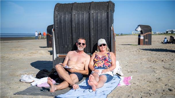 Niedersachsen, wie hier am Strand von Dangast, ist bei Touristen beliebt. Das Land will jetzt die Förderung von digitalen und nachhaltigen Projekten vebessern.