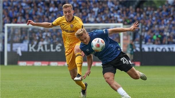 Niklas Hauptmann traf zum 1:0 für Dresden.