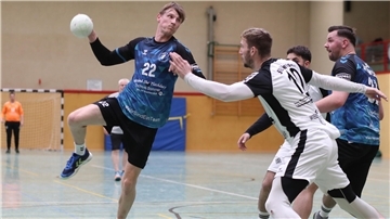 Handballspiel zwischen der HSG Unterweser und dem SV Eintracht Wiefelstede