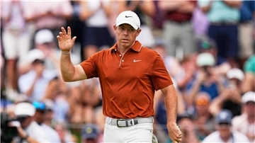 Noch mal gutgegangen: Golfstar Rory McIlroy.