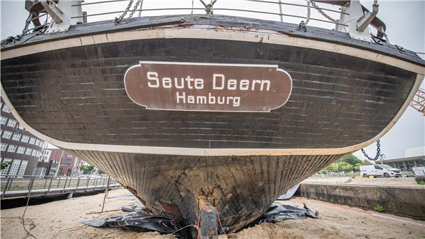 Das Heck der "Seute Deern".