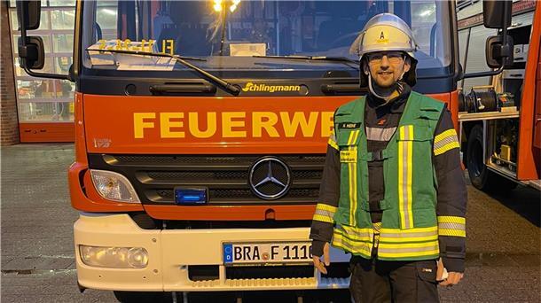 Noel Heine, Stadtpressewart der Nordenhamer Feuerwehren