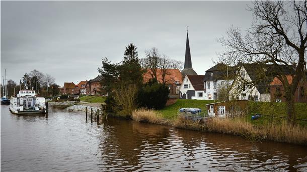 Oberndorf im Cuxland liegt malerisch an der Oste.
